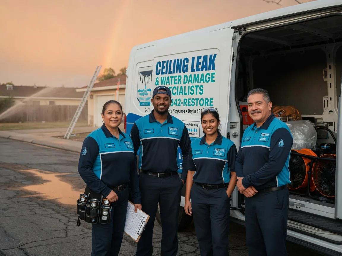 Ceiling Leak Cleanup company in Irene, TX