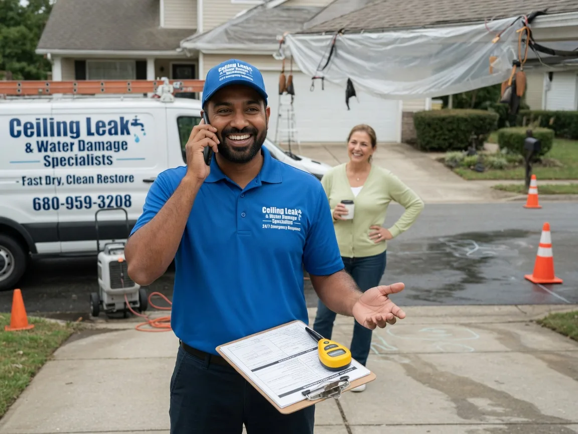 Ceiling Leak Cleanup Irene, TX FAQs