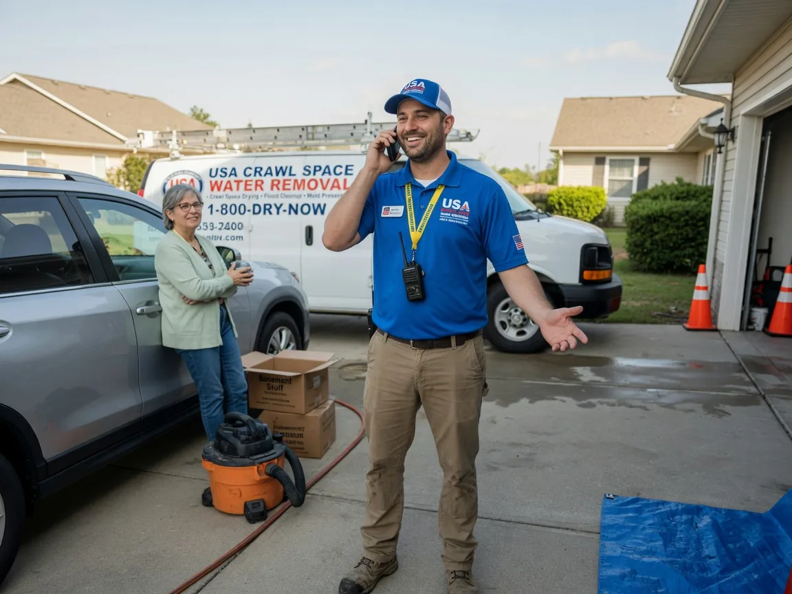 Crawl Space Water Removal Irene, TX FAQs